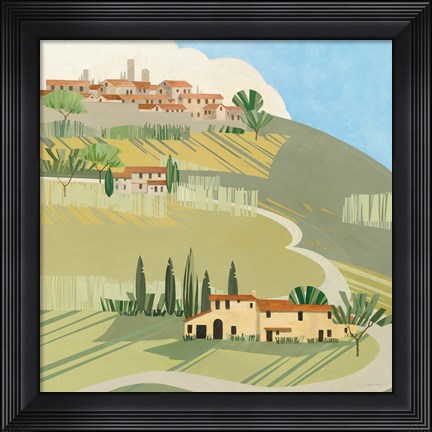 Framed Primavera Crop Print