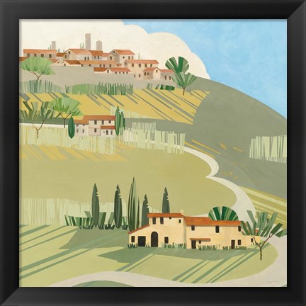 Framed Primavera Crop Print