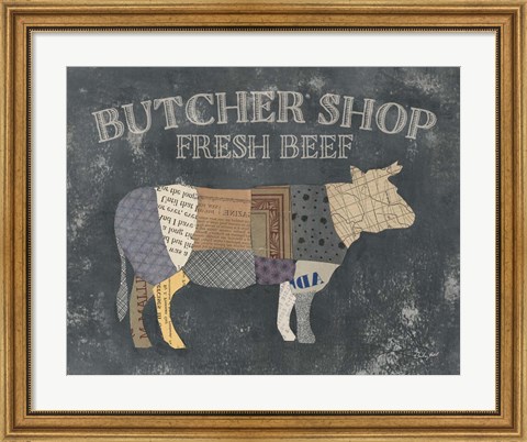 Framed From the Butcher Elements 22 Print