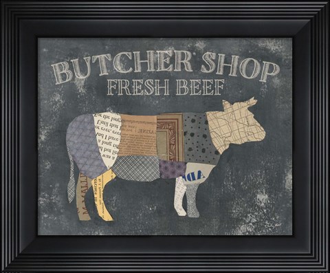 Framed From the Butcher Elements 22 Print