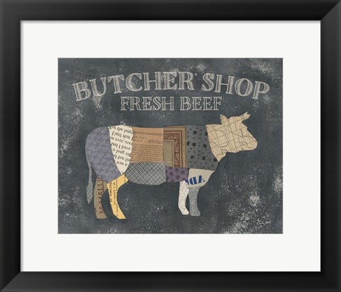 Framed From the Butcher Elements 22 Print