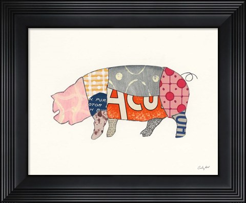 Framed From the Butcher II Print