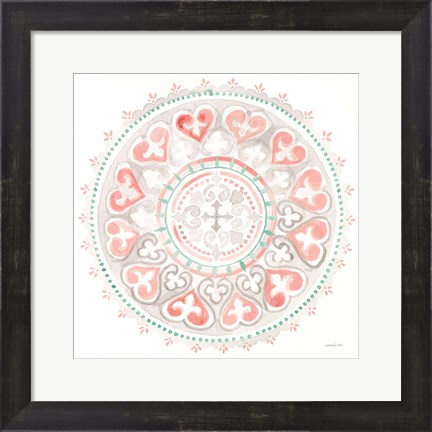 Framed Mandala Delight III Print