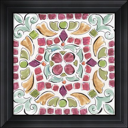 Framed Wine Country X Print