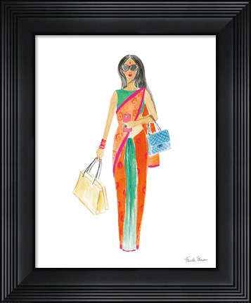 Framed International Girls III Print