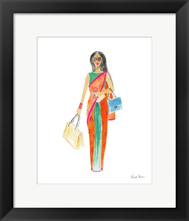 Framed International Girls III Print