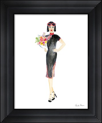 Framed International Girls II Print