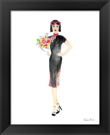 Framed International Girls II Print