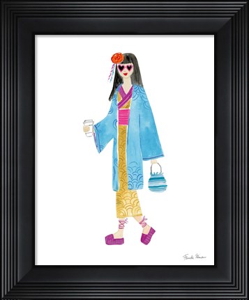 Framed International Girls IV Print