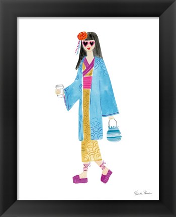 Framed International Girls IV Print