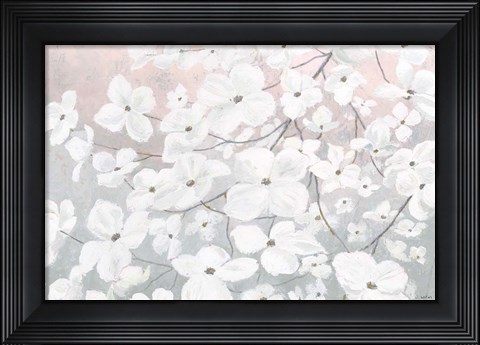 Framed Bringing in Blossoms Print