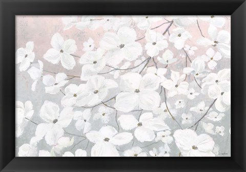 Framed Bringing in Blossoms Print