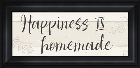 Framed Simple Signs IV Print