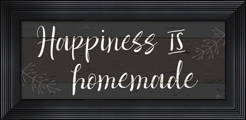 Framed Simple Signs IV Black Print