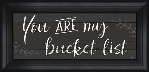 Framed Simple Signs III Black Print