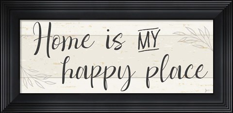 Framed Simple Signs II Print