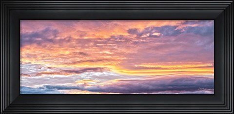 Framed September Skies II Print