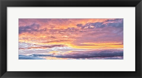 Framed September Skies II Print