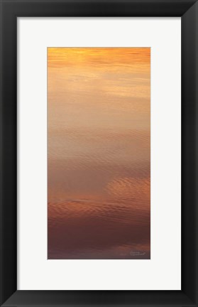 Framed Kalaloch Reflections III Print