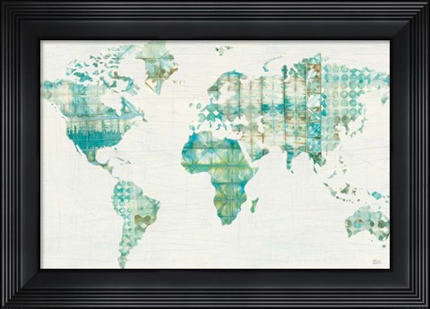Framed Kanari Map Print