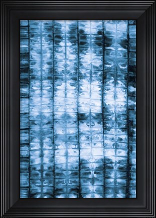 Framed Kanari II Indigo Print
