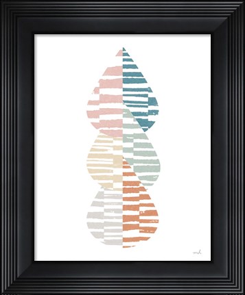 Framed Meditate IV Print