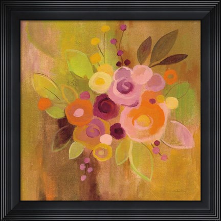Framed Small Bouquet II Print