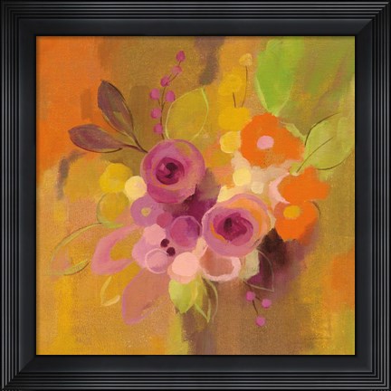 Framed Small Bouquet I Print