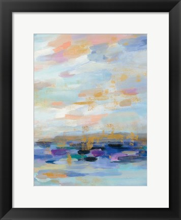 Framed Golden Sunrise III Print