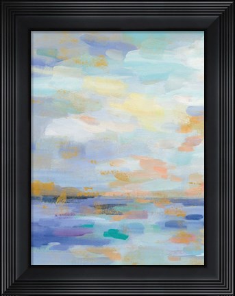 Framed Golden Sunrise II Print
