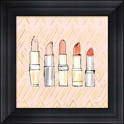 Framed Geo Beauty and Sass II Print