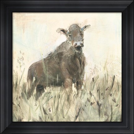 Framed Grazer Neutral Print