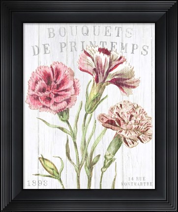 Framed Fleuriste Paris IV Print