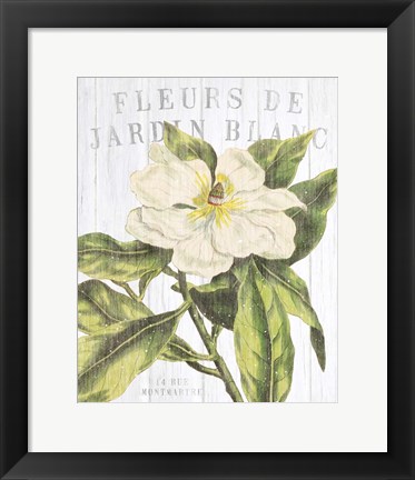 Framed Fleuriste Paris II Print