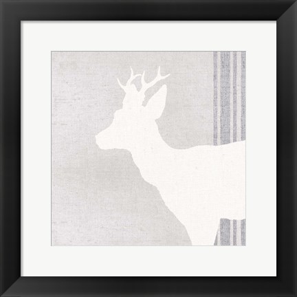 Framed Woodland Animal IV Print