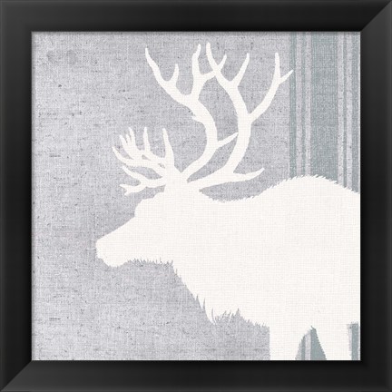 Framed Woodland Animal II Print