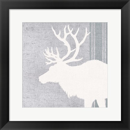 Framed Woodland Animal II Print