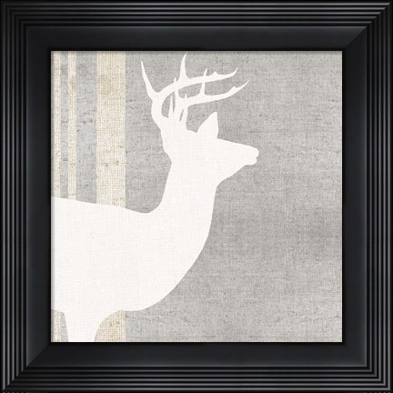 Framed Woodland Animal I Print