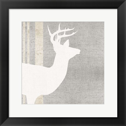 Framed Woodland Animal I Print