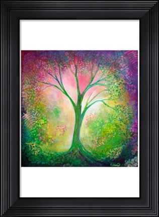 Framed Tree of Tranquility Print