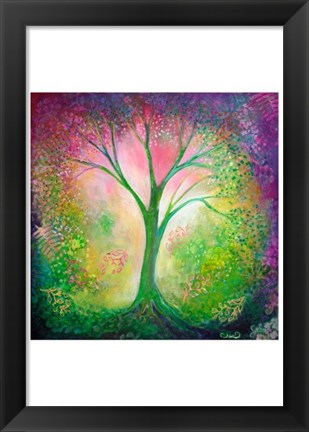 Framed Tree of Tranquility Print