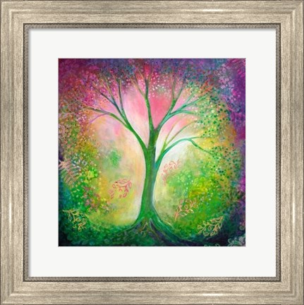 Framed Tree of Tranquility Print