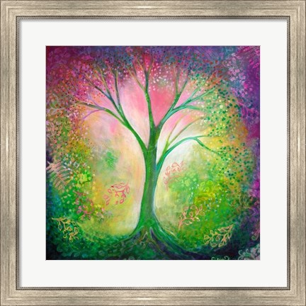 Framed Tree of Tranquility Print