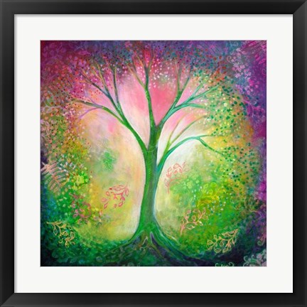 Framed Tree of Tranquility Print