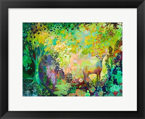 Framed Follow Me Print