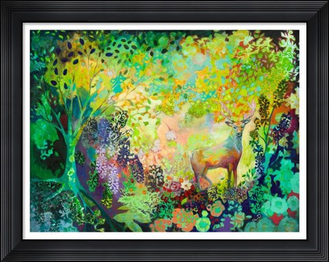 Framed Follow Me Print