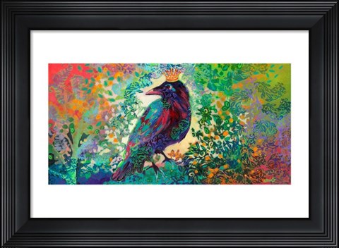 Framed King for a Day Print