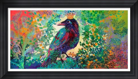 Framed King for a Day Print