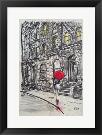 Framed Borough Walk Print