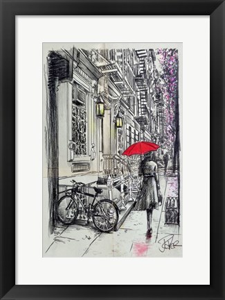 Framed Afternoon Walk Print